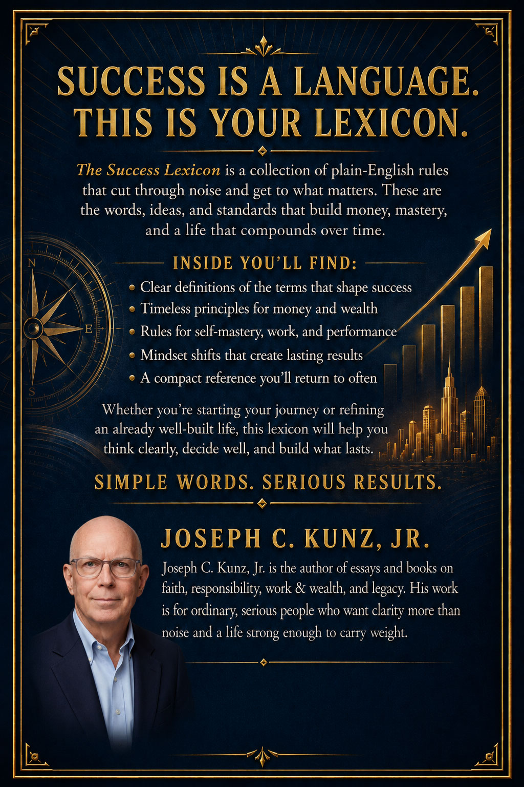 The Success Lexicon — back cover